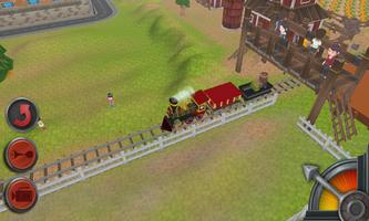 Jogo de trem 3D para crianças imagem de tela 2