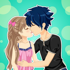 Anime Dress Up Love Kiss Games أيقونة