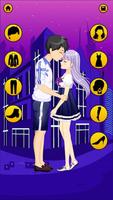 Anime Dress Up Love Kiss Games постер