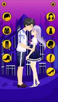 Anime Dress Up Love Kiss Games الملصق
