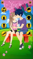 Anime Dress Up Love Kiss Games تصوير الشاشة 2