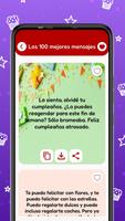 Cumpleaños cartas y mensajes captura de pantalla 1