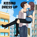 接吻 女の子のためのドレスアップ アイコン