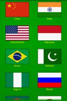 Identify the World Flags Game ภาพหน้าจอ 1