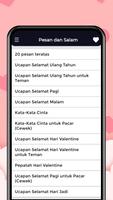 Pesan keinginan Koleksi SMS poster