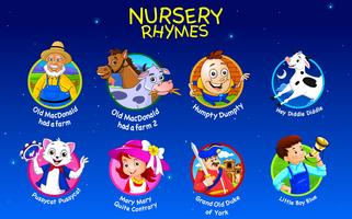 Nursery Rhymes & Kids Games Poster