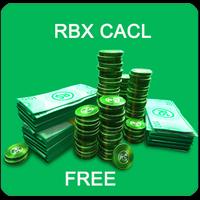 Robux calc free Affiche