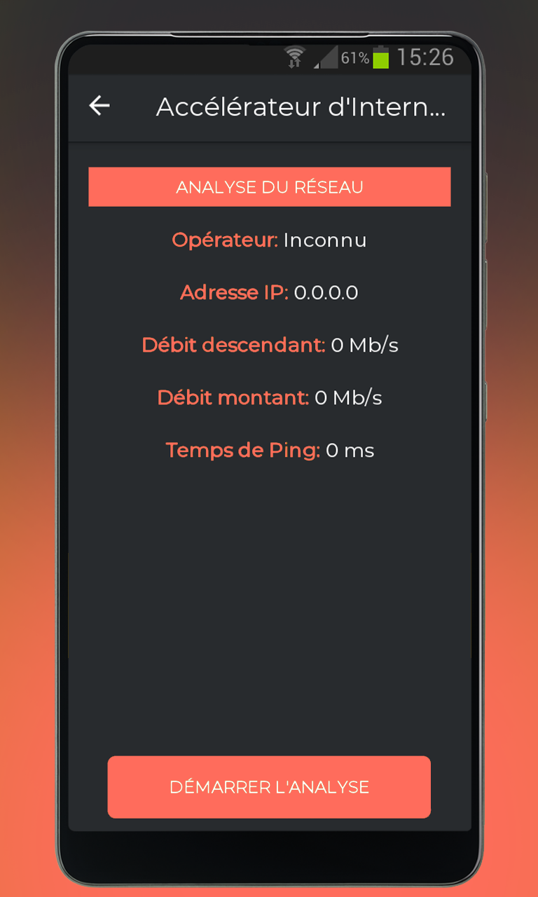 Internet Booster & Test de DÃ©bit Internet pour Android ... - 