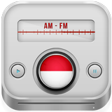 Indonesia Radios Free AM FM icône