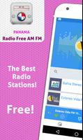 Panama-Radios Free AM FM Affiche