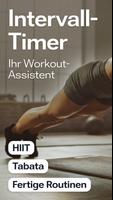 Intervall-Timer Plakat