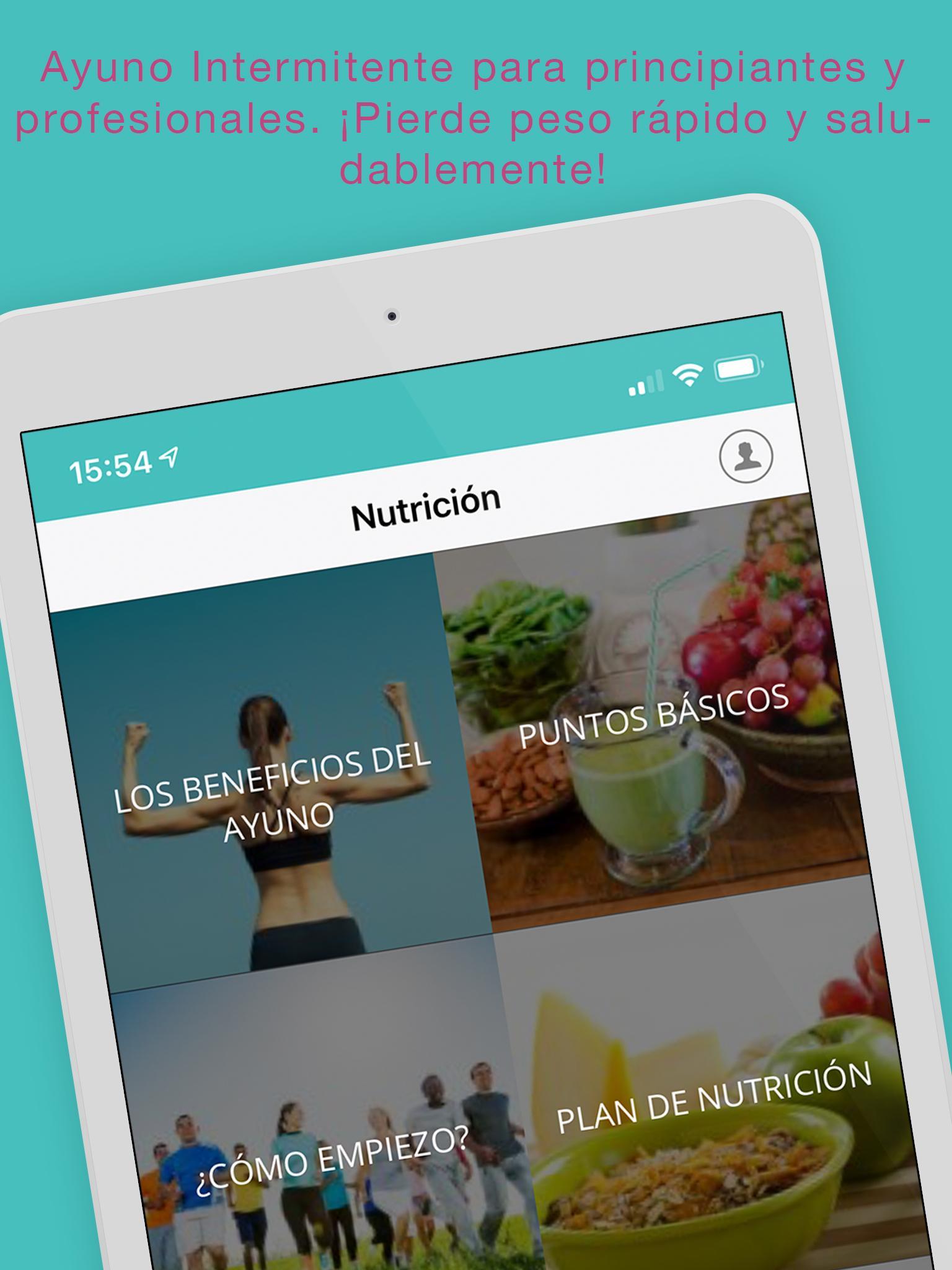 Mejor aplicación de ayuno intermitente gratis