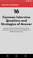 Job Interview Questions and Answers poster