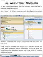 SAP Webdynpro Tutorials ảnh chụp màn hình 3