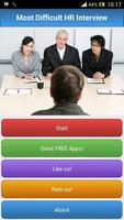 Job HR Interview Questions Affiche