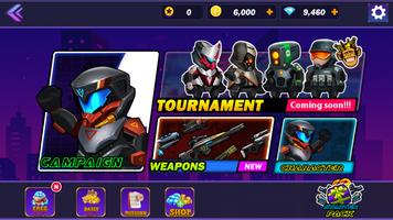 Cyber Heroes - Run and Gun screenshot 1
