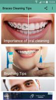 Cleaning Tips with Braces poster