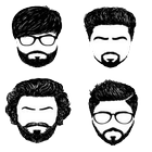 Estilos de Barba 2019 biểu tượng