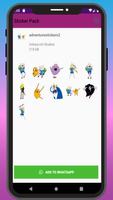 Best Adventure Time Stickers for WhatsApp Latest 截圖 2