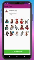 Last F1 Stickers WAStickerApps Sticker Pack 2019 imagem de tela 1