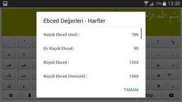 Ebced Hesaplama Ekran Görüntüsü 2