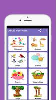 Poster ABCD for kids