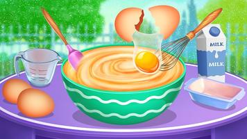 Ice Cream Shop Cone Maker Game ポスター