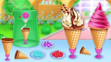 Ice Cream Shop Cone Maker Game screenshot 1