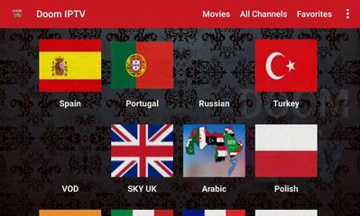 برنامه‌نما DOOM IPTV عکس از صفحه