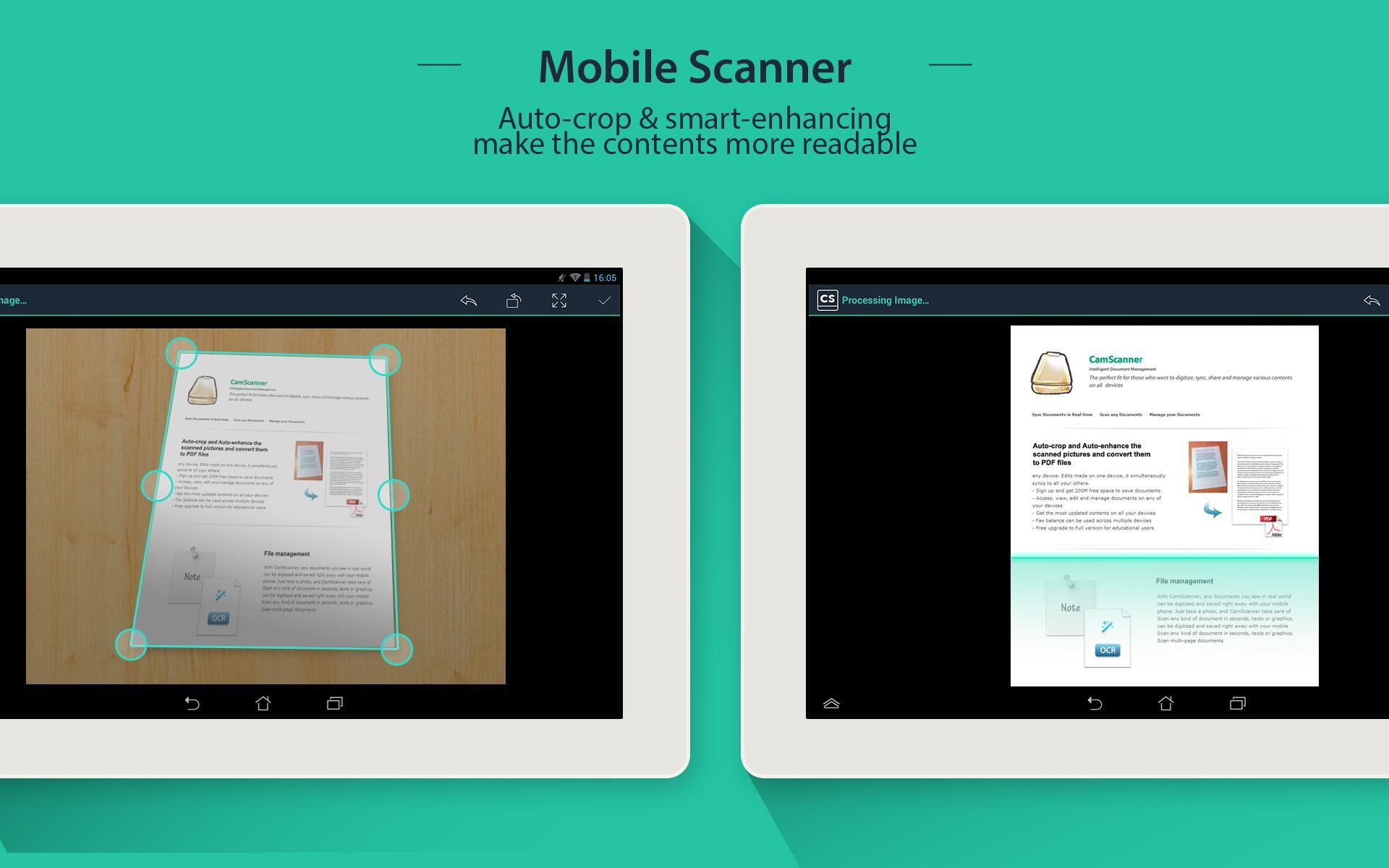 CamScanner HD - Scanner, Fax for Android - APK Download
