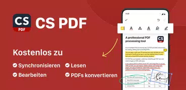 CS PDF Reader: PDF bearbeiten