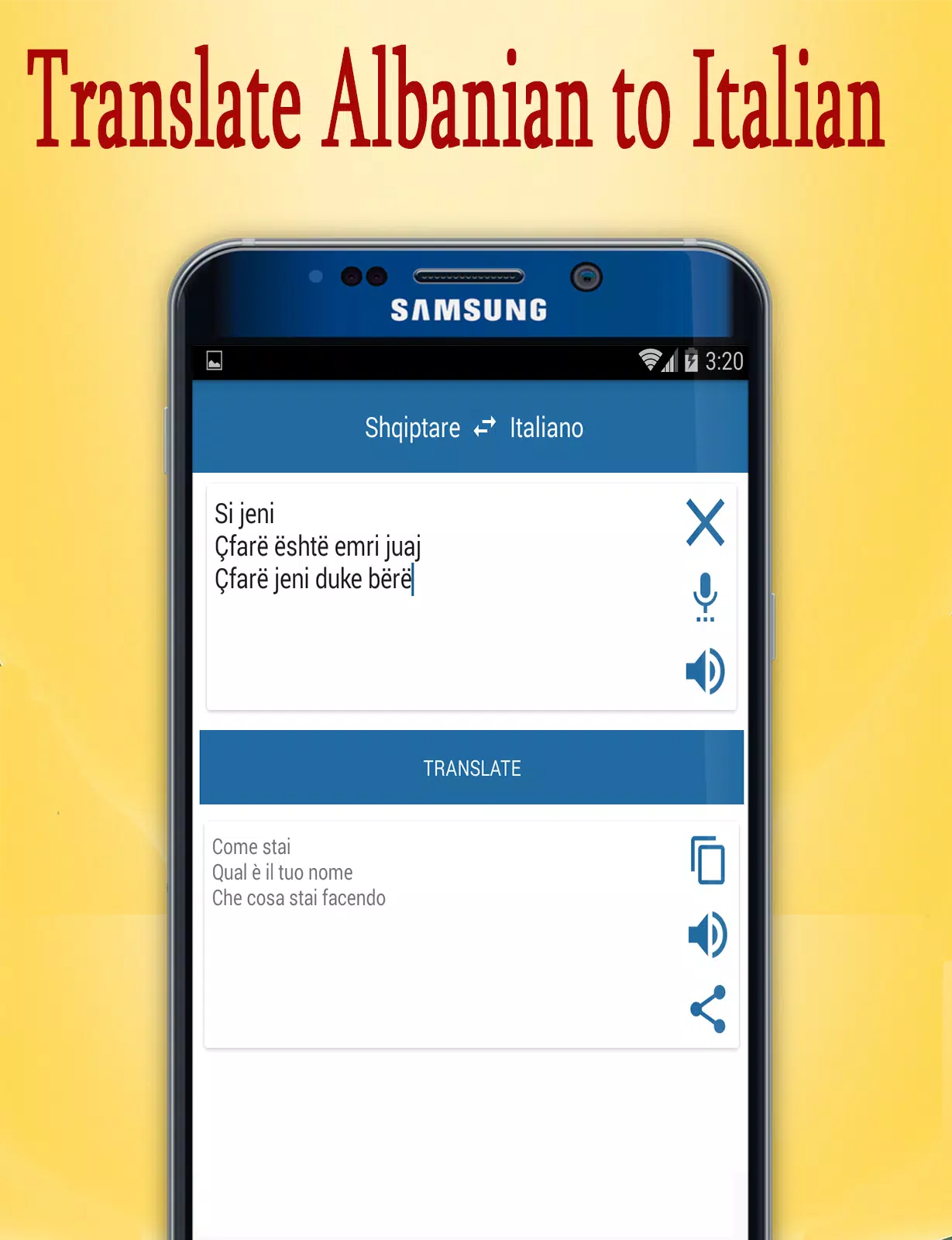 Albanian to Italian Translate for Android - APK Download