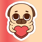 Puglie Stickers lite ikona