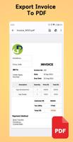 Invoice Maker: Excel & Pdf capture d'écran 1