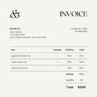 ikon invoice tax calculator