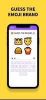 Guess the Brand by Emojis Quiz الملصق
