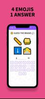 Guess the Brand by Emojis Quiz تصوير الشاشة 2