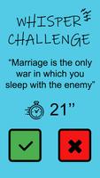The Whisper Challenge Game تصوير الشاشة 1