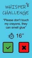 The Whisper Challenge Game تصوير الشاشة 2
