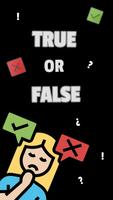 True or False Games Fun Facts Affiche