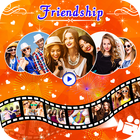 Friendship Photos Video Maker أيقونة