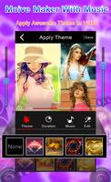 Movie Maker With Music syot layar 1