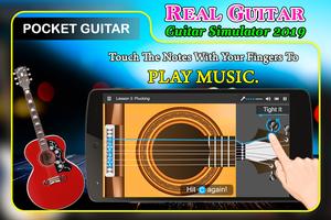 Real Guitar-Guitar Simulator 2019 captura de pantalla 2