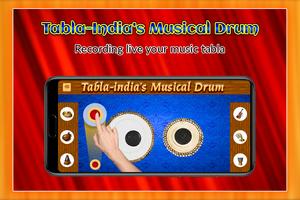 Tabla -India's Musical Drum Plakat