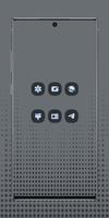 Charcoal Android 12 Icon pack captura de pantalla 3