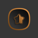 Shadow Gray Brown Icon Pack APK