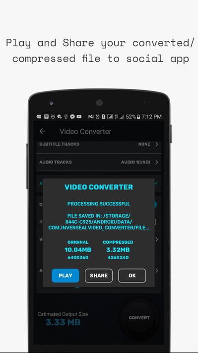 Мов на андроид. Inverseai.Video_Converter. Video Converter Compressor Premium. Video Compressor Converter Mod. Включить видео MOV на андроид.