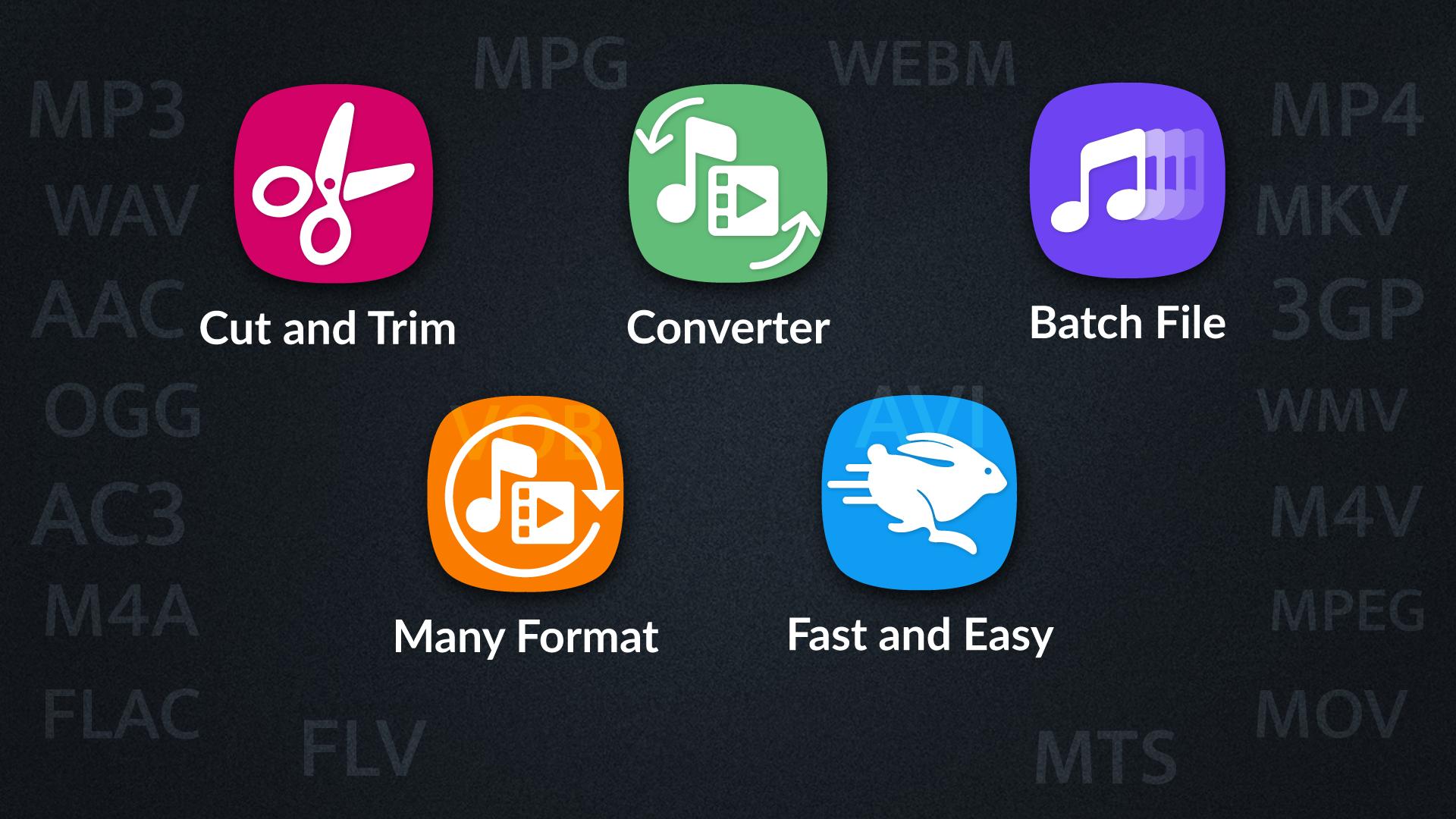 MP4, MP3 Video Audio Cutter, Trimmer & Converter for Android - APK Download