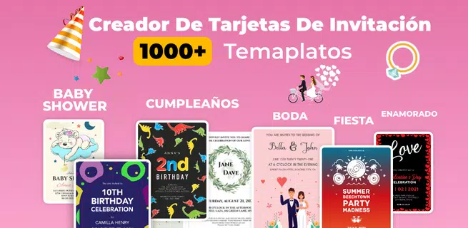 Invitaciones Digitales Tarjeta