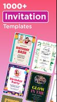 Invitation maker & Card Design ảnh chụp màn hình 1